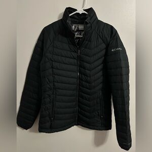 Columbia Women's Omni Heat Jacket Powder Lite Black Size Medium NWOT **Logo